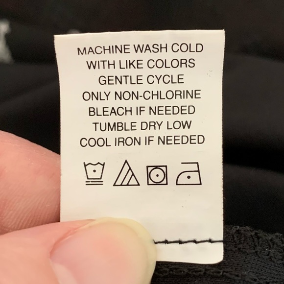 EUC Charming Charlie Black Maxi Length Tie-Back Floral Print Dress (Size Large) - Picture 9 of 9